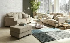 SOHO Großes Loungesofa braun - Webstoff Franka | Sand (Beige) 3 -Sofas Verkaufsladen 14409062 7 201811271454