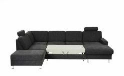 meinSofa Wohnlandschaft mit Schlaffunktion Jana | Anthrazit links Erweiterte Funktion -Sofas Verkaufsladen 15406852 6 202001282234