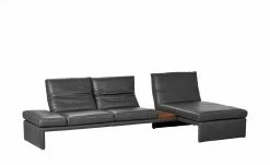 KOINOR Design-Couch mit Ablagefläche Raoul | Pepper (Dunkelgrau) rechts Erweiterte Funktion -Sofas Verkaufsladen 17401641 2 202006091050