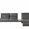 KOINOR Design-Couch mit Ablagefläche Raoul | Pepper (Dunkelgrau) rechts Erweiterte Funktion -Sofas Verkaufsladen 17401641 4 202006091050