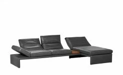 KOINOR Design-Couch mit Ablagefläche Raoul | Pepper (Dunkelgrau) rechts Erweiterte Funktion -Sofas Verkaufsladen 17401641 5 202006091050