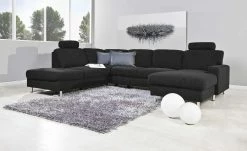 meinSofa Wohnlandschaft Jana | Anthrazit links ohne