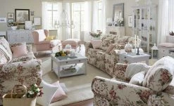 Sofa 3-sitzig mit Husse Chaneel