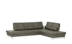 JOOP! Ecksofa Leder Loft 8108 | Stone (Grau) rechts -Sofas Verkaufsladen 19400020 8 202203181234
