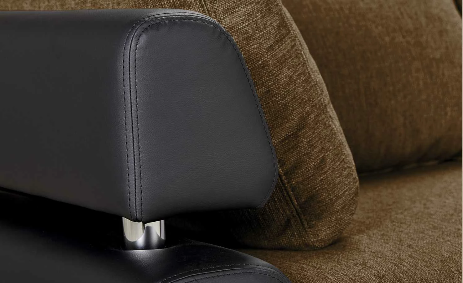 switch Ecksofa Panama | Schwarz Sand rechts ohne 9 switch Ecksofa Panama | Schwarz Sand rechts ohne – Bild 7