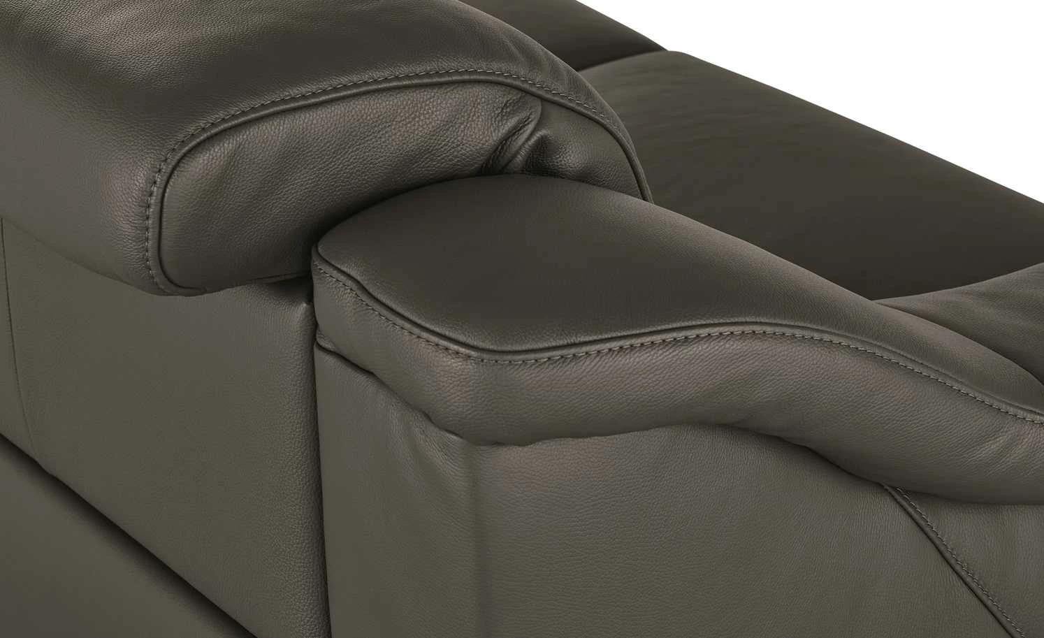 himolla Ledersofa 1501 | Braun (Grau-Braun) Grundfunktion 2,5 11 himolla Ledersofa 1501 | Braun (Grau-Braun) Grundfunktion 2,5 – Bild 9