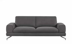 smart Sofa 3-sitzig dunkelgrau - Stoff Bonika | 3 Dunkelgrau Flachgewebe -Sofas Verkaufsladen 20402977 11 201811271538