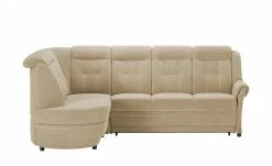 Polstermöbel Oelsa Ecksofa Andorra | Bone (Beige) links Erweiterte Funktion