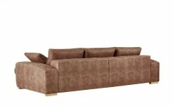 bobb Ecksofa Caro | Cognac (Hellbraun) Mikrofaser in Kunstlederoptik rechts Erweiterte Funktion -Sofas Verkaufsladen 20405449 2 201811271544