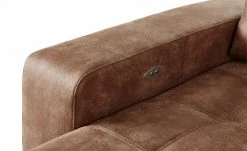 bobb Ecksofa Caro | Cognac (Hellbraun) Mikrofaser in Kunstlederoptik rechts Erweiterte Funktion -Sofas Verkaufsladen 20405449 6 201811271544