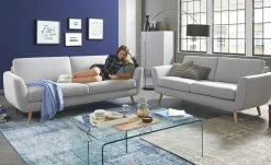 SOHO Sofa Smilla | 2,5 Silbergrau -Sofas Verkaufsladen 21400163 5 201811271520