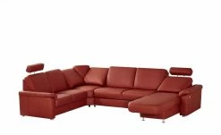 meinSofa Leder-Wohnlandschaft Carolin | Chilli (Rot) links Erweiterte Funktion -Sofas Verkaufsladen 21400435 2 201811271526