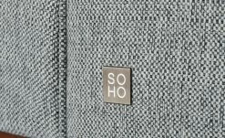 SOHO Sofa Franka | Hellgrau 2,5 -Sofas Verkaufsladen 21401166 6 201811271524