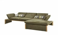 KOINOR Leder-Ecksofa Humfrey | Verde (Dunkelgrün) rechts mit Massivholzrahmen -Sofas Verkaufsladen 21402699 3 202007241419