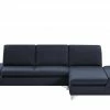 W.SCHILLIG Ecksofa Saraa | Dunkelblau rechts Grundfunktion