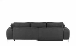 bobb Ecksofa mit Boxspringpolsterung Filis de Luxe | Mikrofaser Graphitgrau rechts verchromt -Sofas Verkaufsladen 21405177 4 201811271542