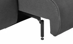 bobb Ecksofa mit Boxspringpolsterung Filis de Luxe | Mikrofaser Graphitgrau rechts verchromt -Sofas Verkaufsladen 21405177 9 201811271542