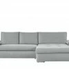 smart Ecksofa Ibby | Silbergrau rechts Flachgewebe grob -Sofas Verkaufsladen 21405570 8 201906272232