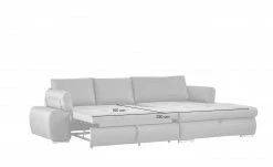 smart Ecksofa Ibby | Silbergrau links Flachgewebe grob -Sofas Verkaufsladen 21405576 6 201906272232