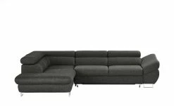 switch Ecksofa Fabio | Schwarz-Grau links Erweiterte Funktion -Sofas Verkaufsladen 21405616 10 202004222235
