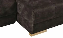 bobb Ecksofa dunkelbraun - Microfaser Caro | Espresso (Dunkelbraun) Mikrofaser in Kunstlederoptik rechts Erweiterte Funktion -Sofas Verkaufsladen 21405797 3 201811271527