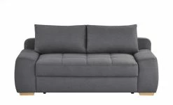 bobb Schlafsofa mit Boxspringpolsterung Eleny de Luxe | Grau Mikrofaser