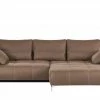 bobb Ecksofa mit Boxspringpolsterung Filis de Luxe | Mikrofaser Braun rechts verchromt -Sofas Verkaufsladen 21405900 6 201811271542