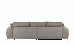 bobb Ecksofa mit Boxspringpolsterung Filis de Luxe | Mikrofaser Taupe rechts verchromt -Sofas Verkaufsladen 21405901 5 201811271542