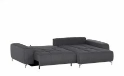 bobb Ecksofa mit Boxspringpolsterung Filis de Luxe | Mikrofaser Grau rechts verchromt -Sofas Verkaufsladen 21405904 15 202006091051