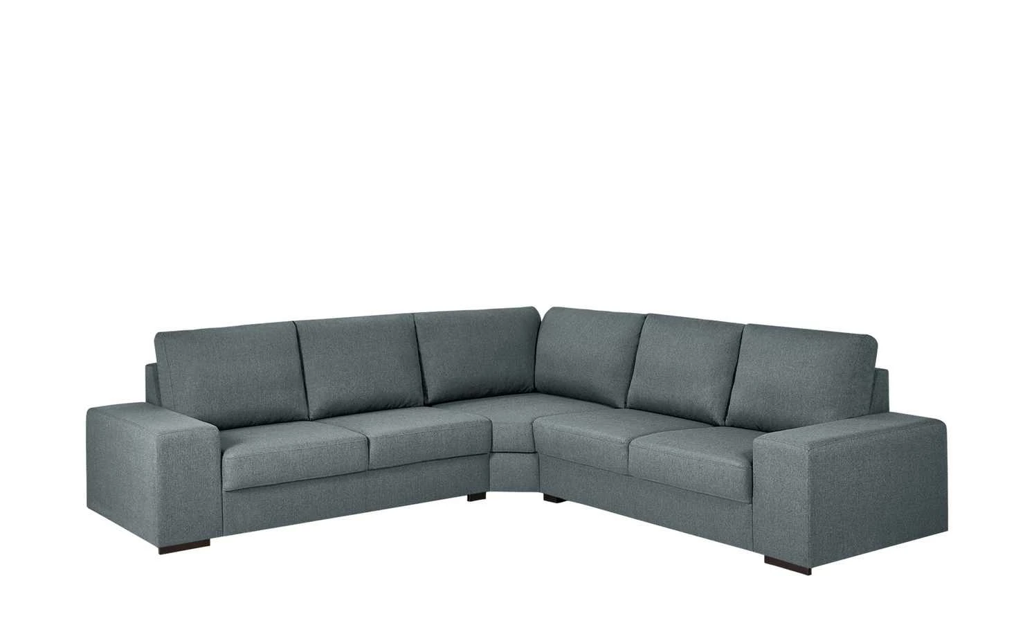 Ecksofa Renée | Graublau Webstoff 4 Ecksofa Renée | Graublau Webstoff – Bild 2