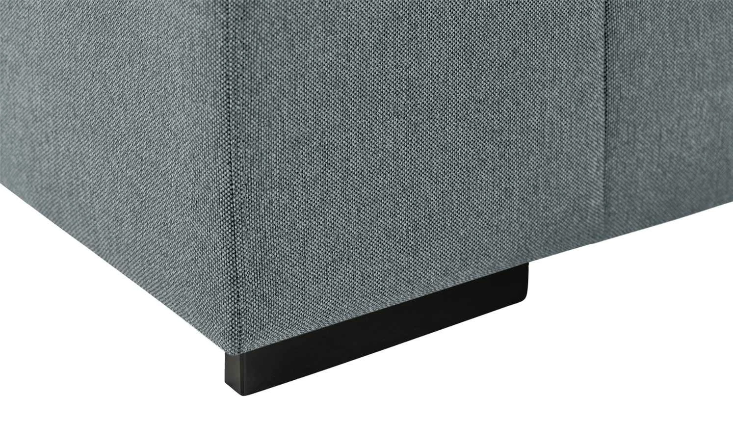 Ecksofa Renée | Graublau Webstoff 7 Ecksofa Renée | Graublau Webstoff – Bild 5