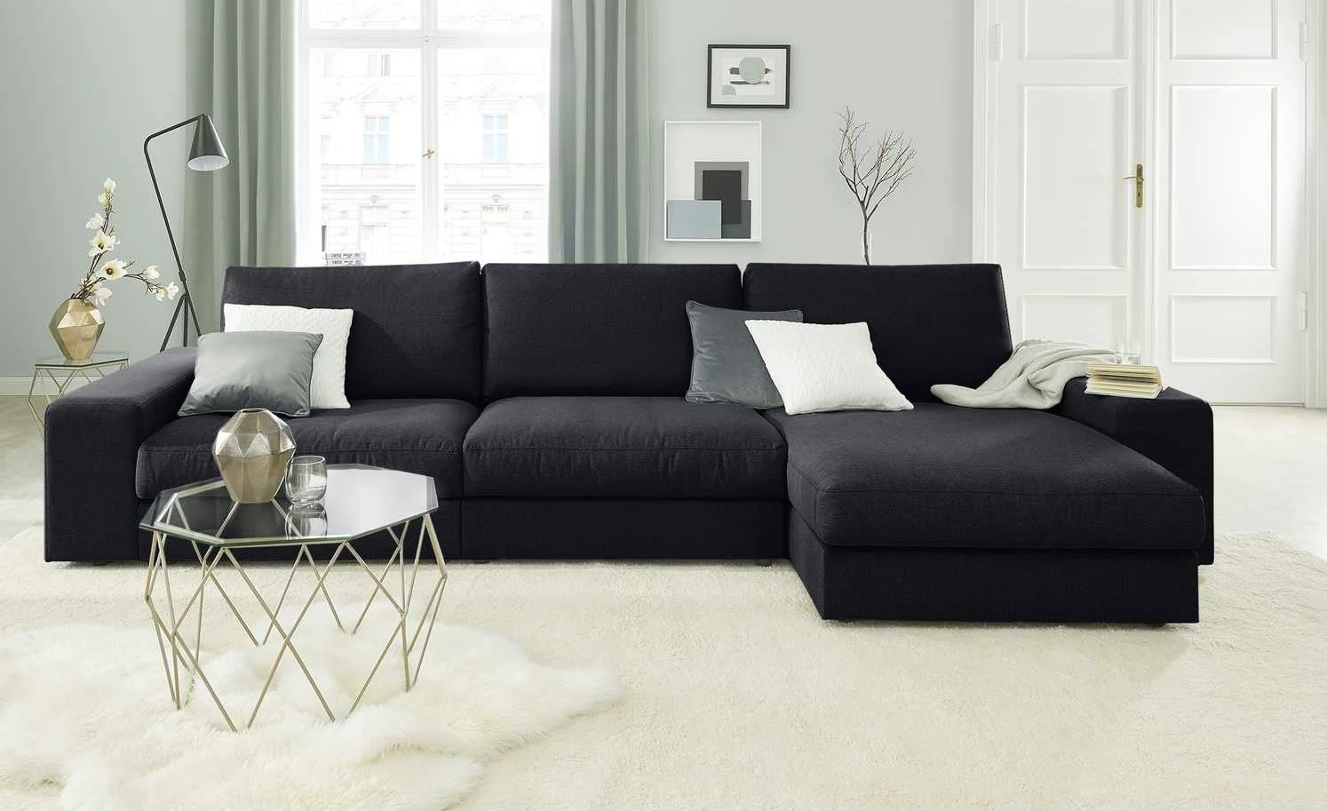 Ecksofa Brooke | Anthrazit 3 Ecksofa Brooke | Anthrazit