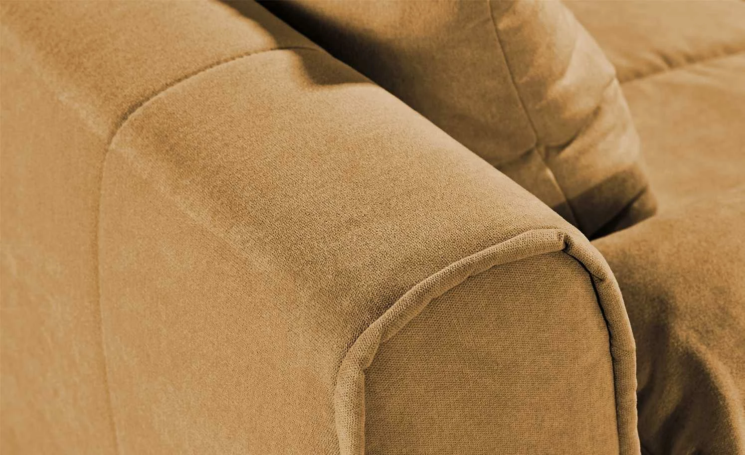 smart Schlafsofa Alina | Ocker 6 smart Schlafsofa Alina | Ocker – Bild 4