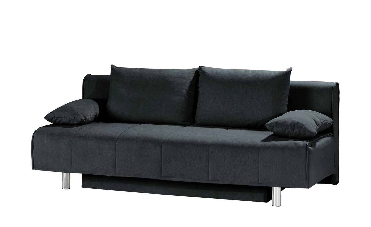 smart Schlafsofa Alina | Schwarz 7 smart Schlafsofa Alina | Schwarz – Bild 5