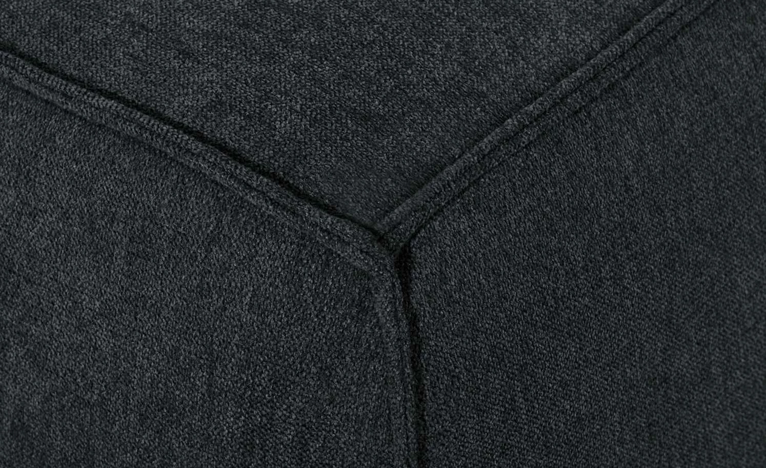 smart Sofa Bonika | 2,5 Schwarz Flachgewebe 4 smart Sofa Bonika | 2,5 Schwarz Flachgewebe – Bild 2