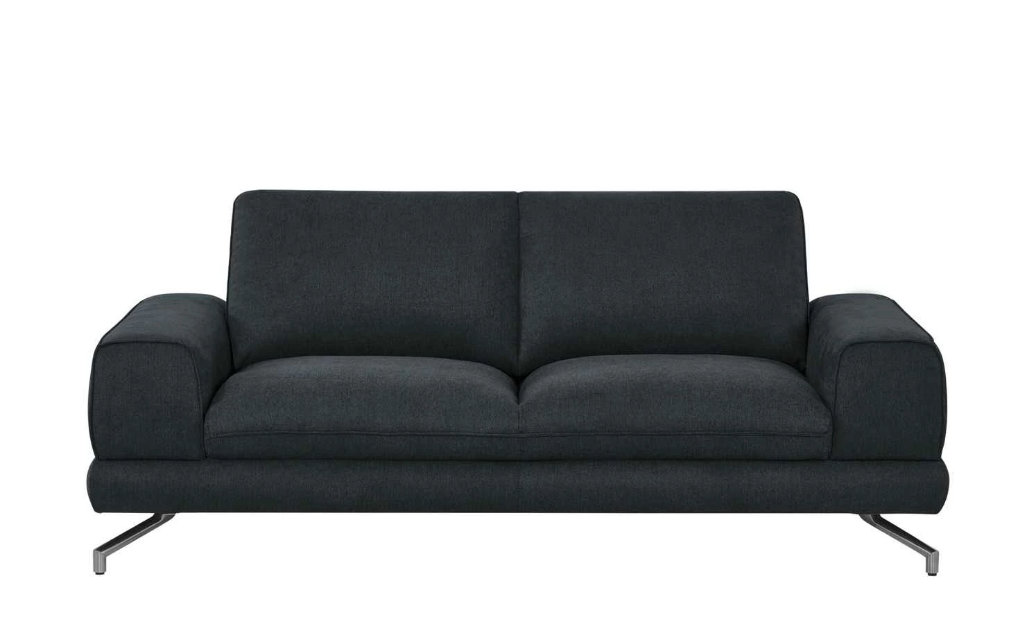 smart Sofa Bonika | 2,5 Schwarz Flachgewebe 3 smart Sofa Bonika | 2,5 Schwarz Flachgewebe