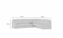 smart Ecksofa Valencia | Grau rechts -Sofas Verkaufsladen 21406740 4 202102222237