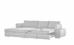 smart Ecksofa Ibby | Silbergrau rechts Flachgewebe fein -Sofas Verkaufsladen 21409839 3 201906272232