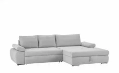 smart Ecksofa Ibby | Silbergrau rechts Flachgewebe fein -Sofas Verkaufsladen 21409839 5 201906272232