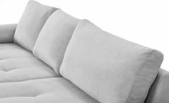 smart Ecksofa Ibby | Silbergrau rechts Flachgewebe fein -Sofas Verkaufsladen 21409839 7 201906272232