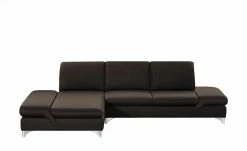 W.SCHILLIG Ecksofa Saraa | Braun links Grundfunktion