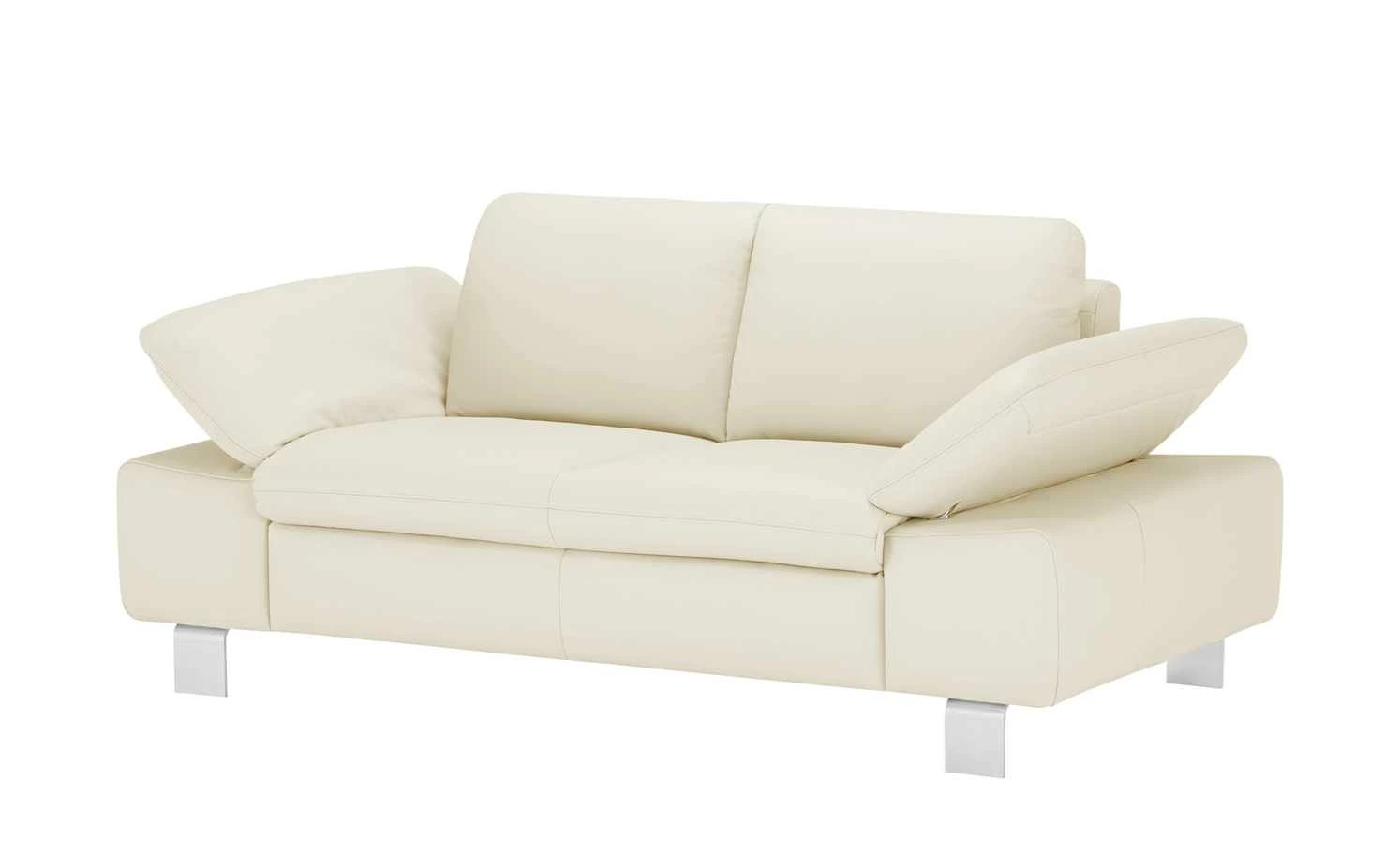 smart Sofa Finola | 2 Creme Leder 5 smart Sofa Finola | 2 Creme Leder – Bild 3