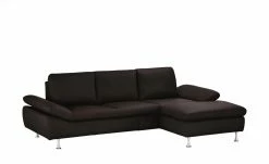 smart Ecksofa Okelani | Dunkelbraun rechts Leder -Sofas Verkaufsladen 22400965 7 202012291335