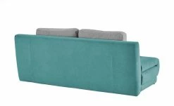 smart Schlafsofa Regina | Flachgewebe Petrol / Hellgrau -Sofas Verkaufsladen 22402514 4 201811271548
