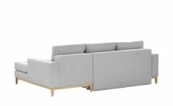 smart Ecksofa Vivien | Silbergrau rechts Erweiterte Funktion Flachgewebe -Sofas Verkaufsladen 22403871 8 201811271547