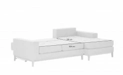 smart Ecksofa Vivien | Silbergrau rechts Erweiterte Funktion Flachgewebe -Sofas Verkaufsladen 22403871 9 201906262232