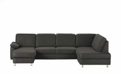 meinSofa Wohnlandschaft Oliver-S | Anthrazit rechts ohne
