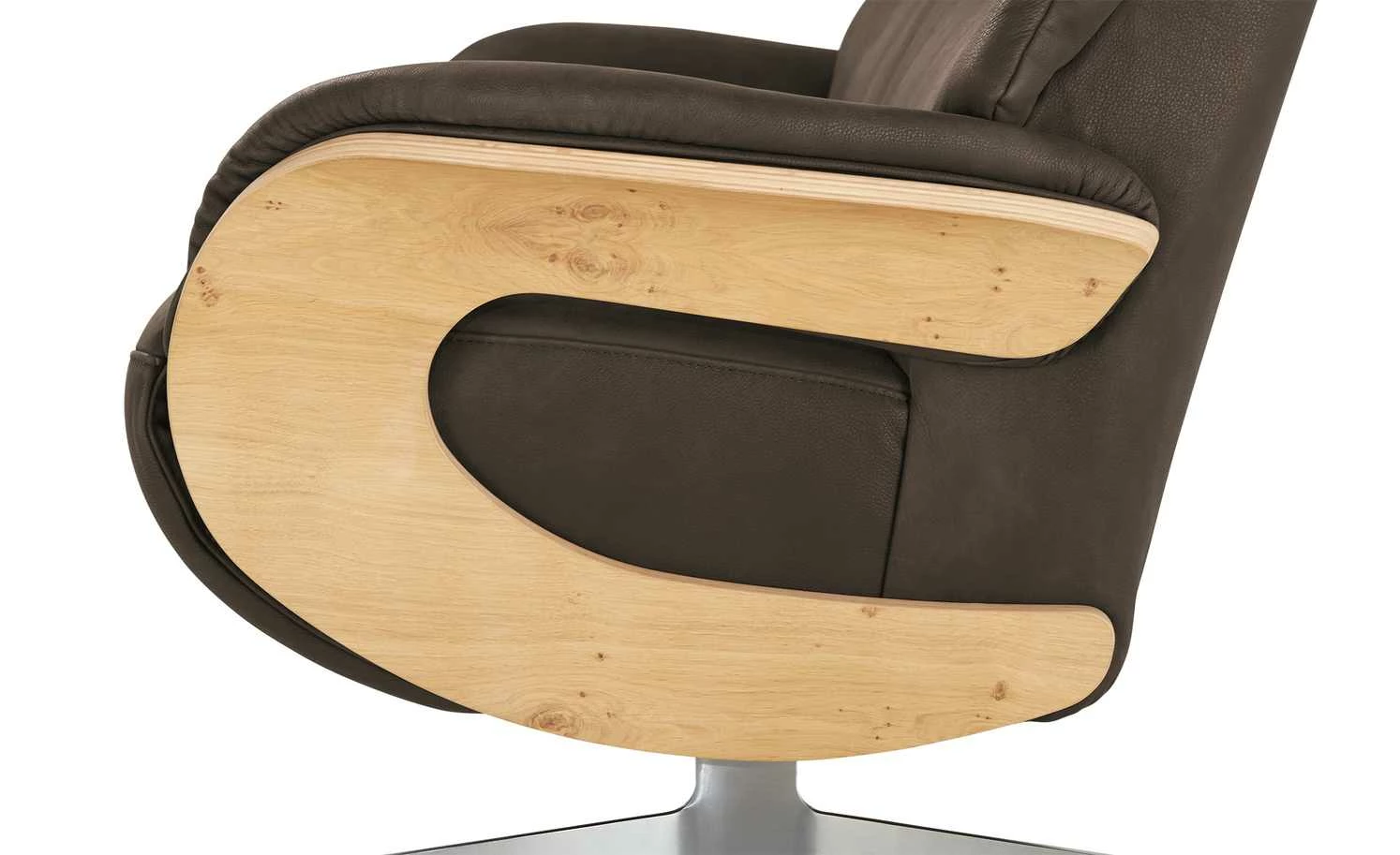 himolla Einzelsofa Leder 4818 | Braun ohne 3 8 himolla Einzelsofa Leder 4818 | Braun ohne 3 – Bild 6