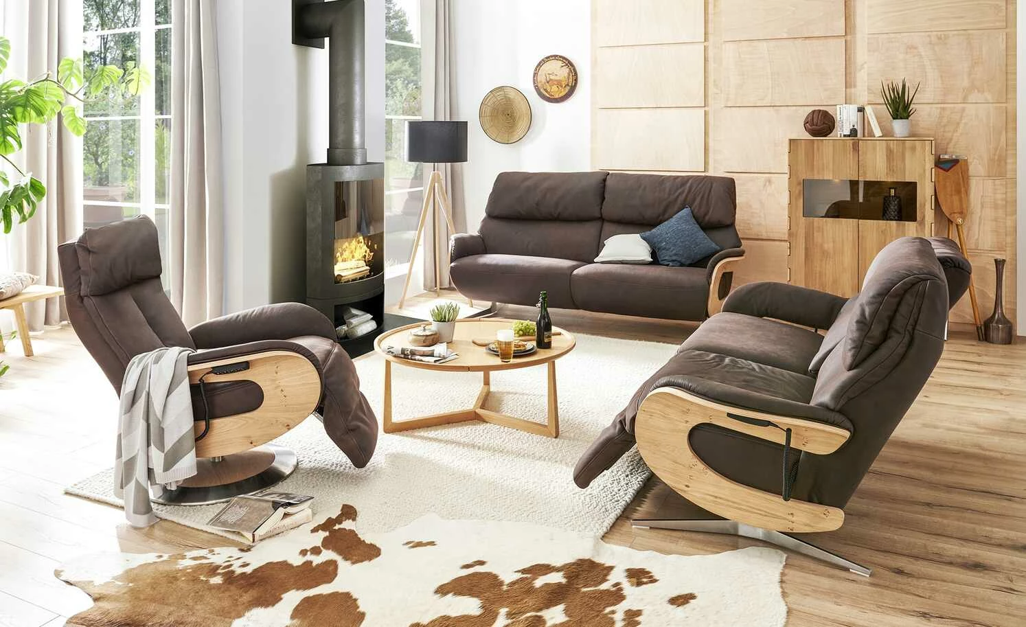 himolla Einzelsofa Leder 4818 | Braun ohne 3 3 himolla Einzelsofa Leder 4818 | Braun ohne 3