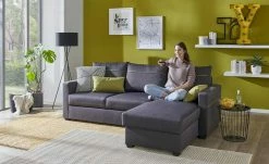 Ecksofa Simba | Grau / Grün (Lime) -Sofas Verkaufsladen 22409835 10 202205111240